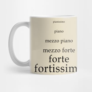 Musical Dynamics Mug